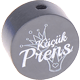 Motivperle "küçük Prens" (Türkisch) : grau