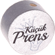 Motivperle "küçük Prens" (Türkisch) : silber