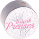 Motivperle "küçük Prenses" (Türkisch) : silber