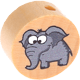 Motivperle Zootiere "Elefant" : natur