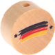 Motivperle Flagge Deutschland : natur