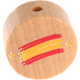 Motivperle Flagge Spanien : natur