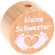 Motivperle "Kleine Schwester" : natur