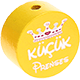 Motivperle "küçük Prenses" : gelb