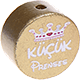 Motivperle "küçük Prenses" : gold
