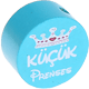 Motivperle "küçük Prenses" : helltürkis