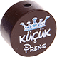Motivperle "küçük Prens" : braun