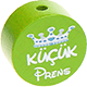 Motivperle "küçük Prens" : gelbgrün