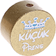 Motivperle "küçük Prens" : gold