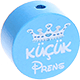 Motivperle "küçük Prens" : skyblau