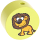 Motivperle Zootiere "Löwe" : lemon