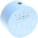 Motivperle "petit prince" : babyblau