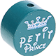 Motivperle "petit prince" : türkis