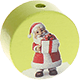 Motivperle Weihnachtsmann : lemon