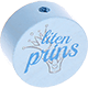 Motivperle "Liten prins" (Schwedisch) : babyblau