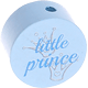 Perlina con motivo "little prince" : azzurro bambino