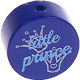 Perlina con motivo "little prince" : blu scuro