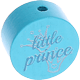 Perlina con motivo "little prince" : turchese chiaro