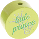 Perlina con motivo "little prince" : limone