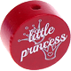 Perlina con motivo "little princess" : bordò