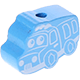 Perlina sagomata “Camion” : azzurra