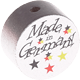 Perlina con motivo "Made in Germany" : argento