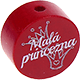 Perlina con motivo “Malá princezna” : bordò