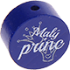 Perlina con motivo “Malý princ” : blu scuro