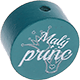 Perlina con motivo “Malý princ” : turchese