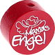 Perlina con motivo “Mamas Engel” : bordò