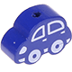 Perlina sagomata “Piccola automobilina” : blu scuro