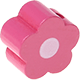 Motivperle Mini-Blume : pink