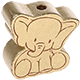 Perlina sagomata “Elefante” : oro