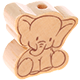 Perlina sagomata “Elefante” : naturale