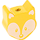 Motivperle Mini-Fuchs : gelb