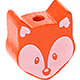 Motivperle Mini-Fuchs : orange