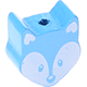 Motivperle Mini-Fuchs : skyblau