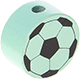 Perlina con motivo “piccolo Pallone da calcio” : menta