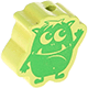 Motivperle Mini-Monster : lemon