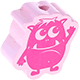 Motivperle Mini-Monster : rosa