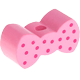 Motivperle Mini-Schleife : babyrosa