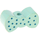 Motivperle Mini-Schleife : mint