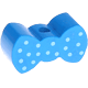 Motivperle Mini-Schleife : mittelblau