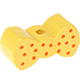 Motivperle Mini-Schleife : pastellgelb
