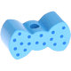 Motivperle Mini-Schleife : skyblau