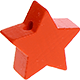 Motivperle Midi-Stern : orange