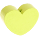 Motivperle Midi-Herz : lemon