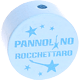 Motivperle "Pannolino Rocchettaro" (Italienisch) : babyblau