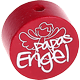 Perlina con motivo “Papas Engel” : bordò