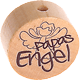 Perlina con motivo “Papas Engel” : naturale